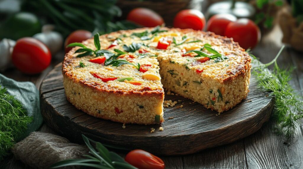Cake au quinoa salé : recette originale et saine qui remplacera vos classiques de l’apéritif